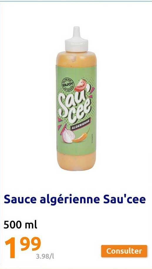 Sauce  Algérienne Sau'cee