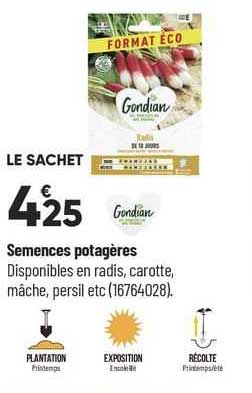 semences potagères gondian