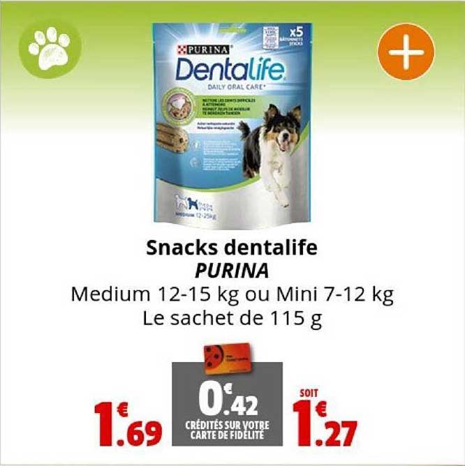 Snacks Dentalife Purina