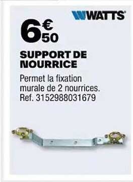 support de nourrice watts