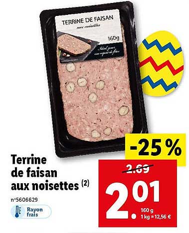 terrine de faisan aux noisettes