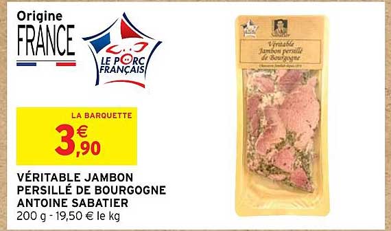 véritable jambon persillé de bourgogne antoine sabatier
