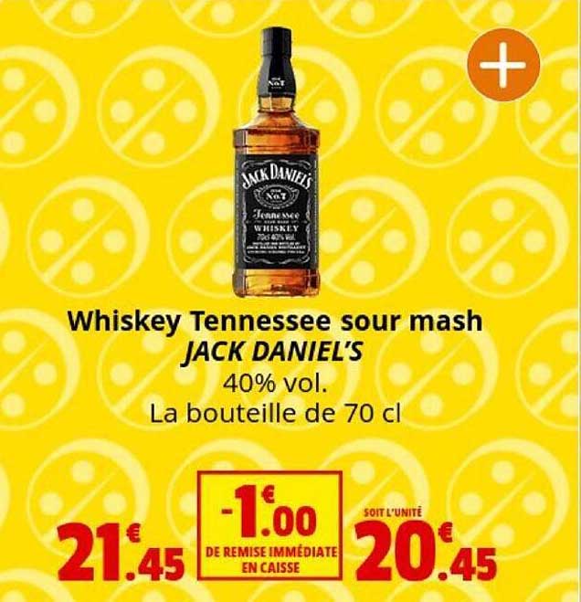 whiskey tennessee sour mash jack daniel's