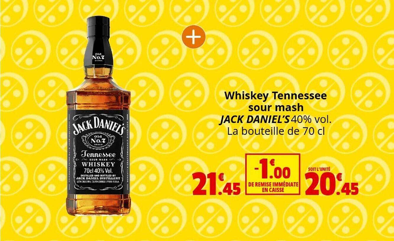 whiskey tennessee sour mash jack daniel's