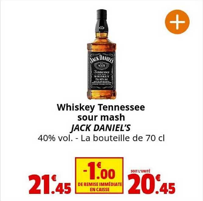 whiskey tennessee sour mash jack daniel's