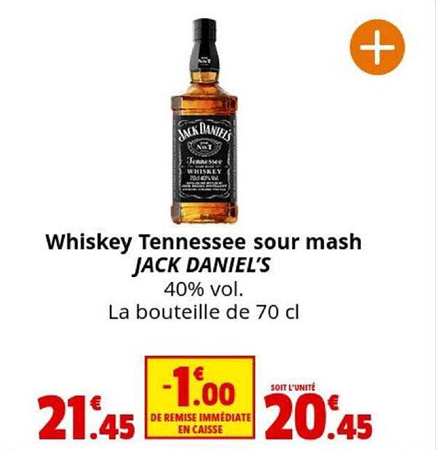 whiskey tennessee sour mash jack daniel's