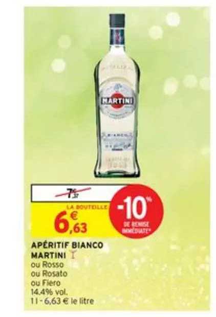 Apéritif Bianco Martini