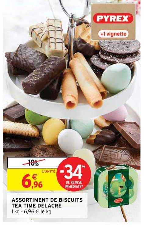 Assortiment De Biscuits Tea Time Delacre