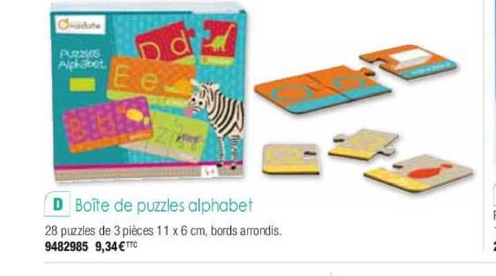 Boîte De Puzzles Alphabet