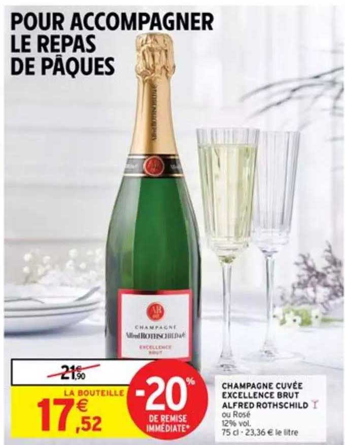 champagne cuvée excellence brut alfred rothschild