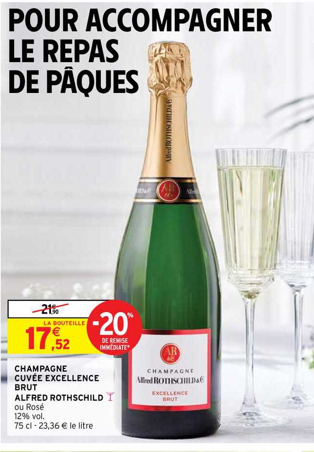 champagne cuvée excellence brut alfred rothschild