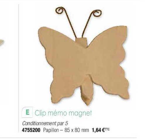 clip mémo magnet