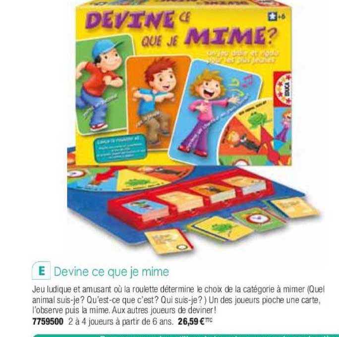 devine ce que je mime