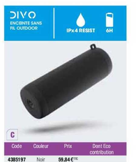 divo enceinte sans fil outdoor