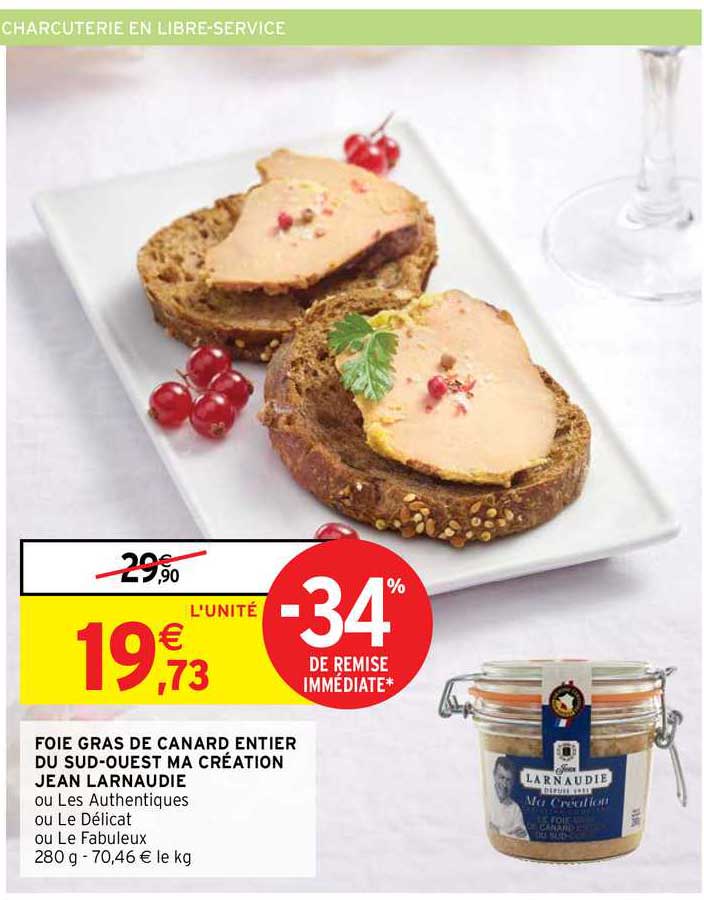 foie gras de canard entier du sud-ouest ma création jean larnaudie