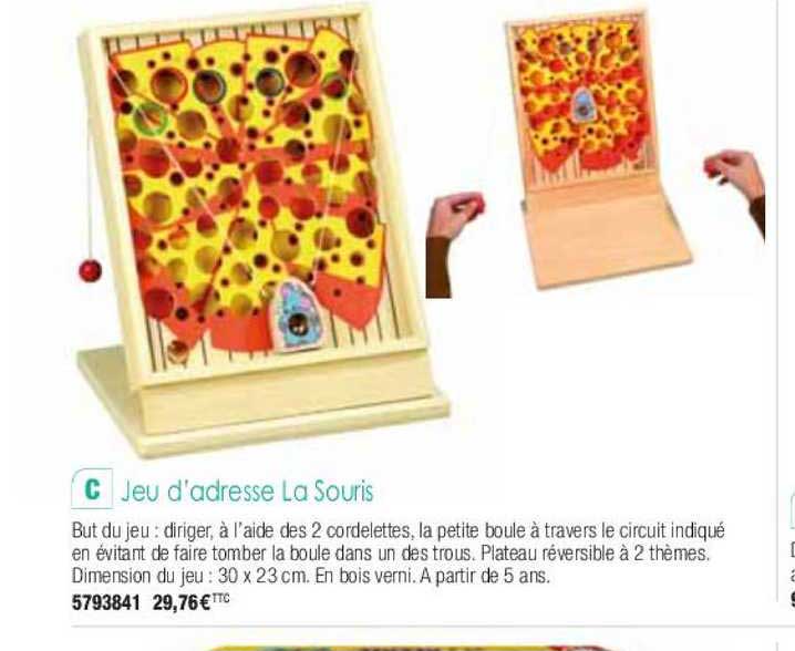 jeu d'adresse la souris