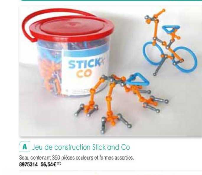 jeu de construction stick and co