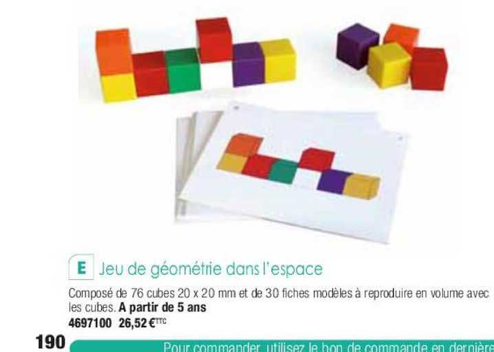 jeu de géométrie dans l'espace