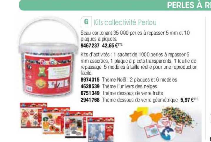 kits collectivité perlou