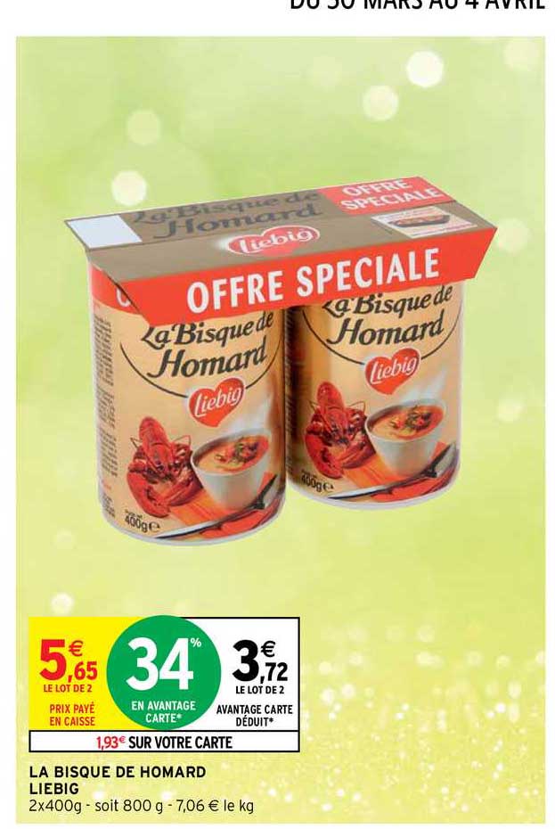 la bisque de homard liebig