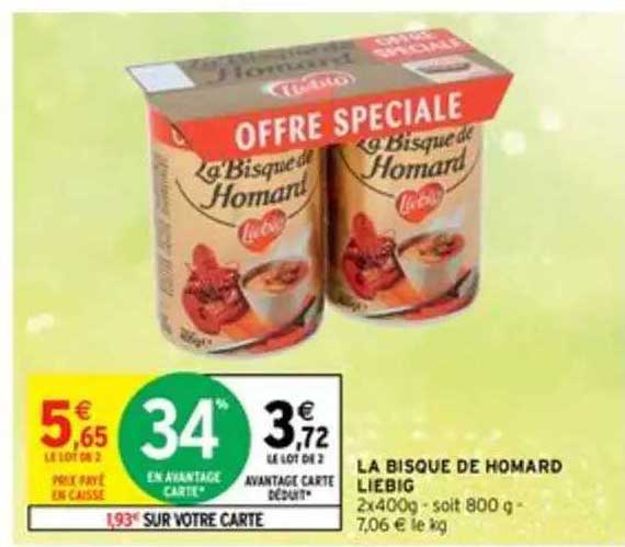 la bisque de homard liebig