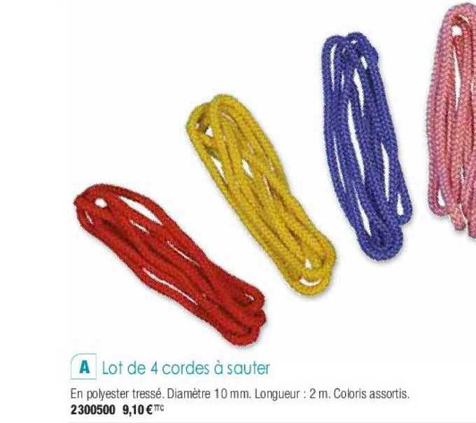 Lot De 4 Cordes à Sauter