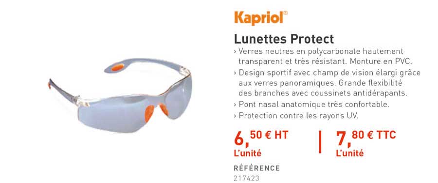 Lunettes Protect Kapriol