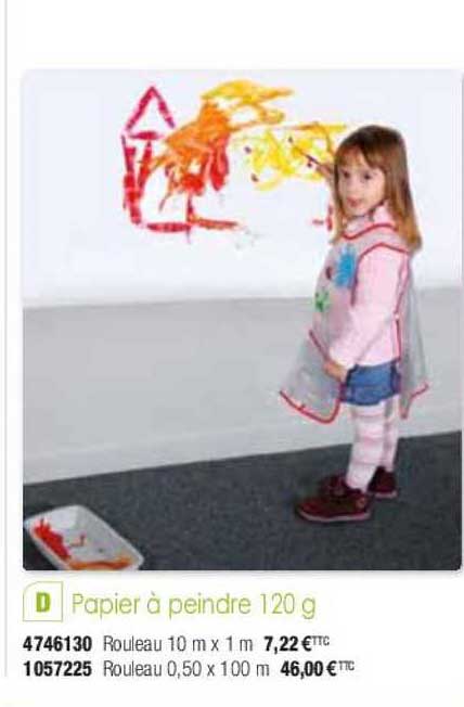 papier à peindre 120g