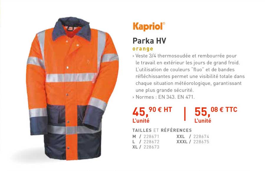 parka hv kapriol