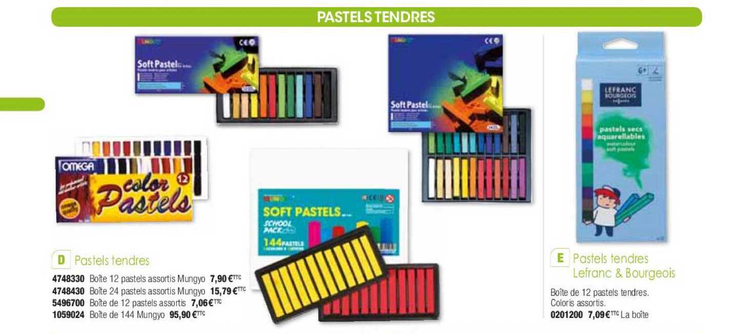 Pastels Tendres Pastels Tendres Lefranc & Bourgois