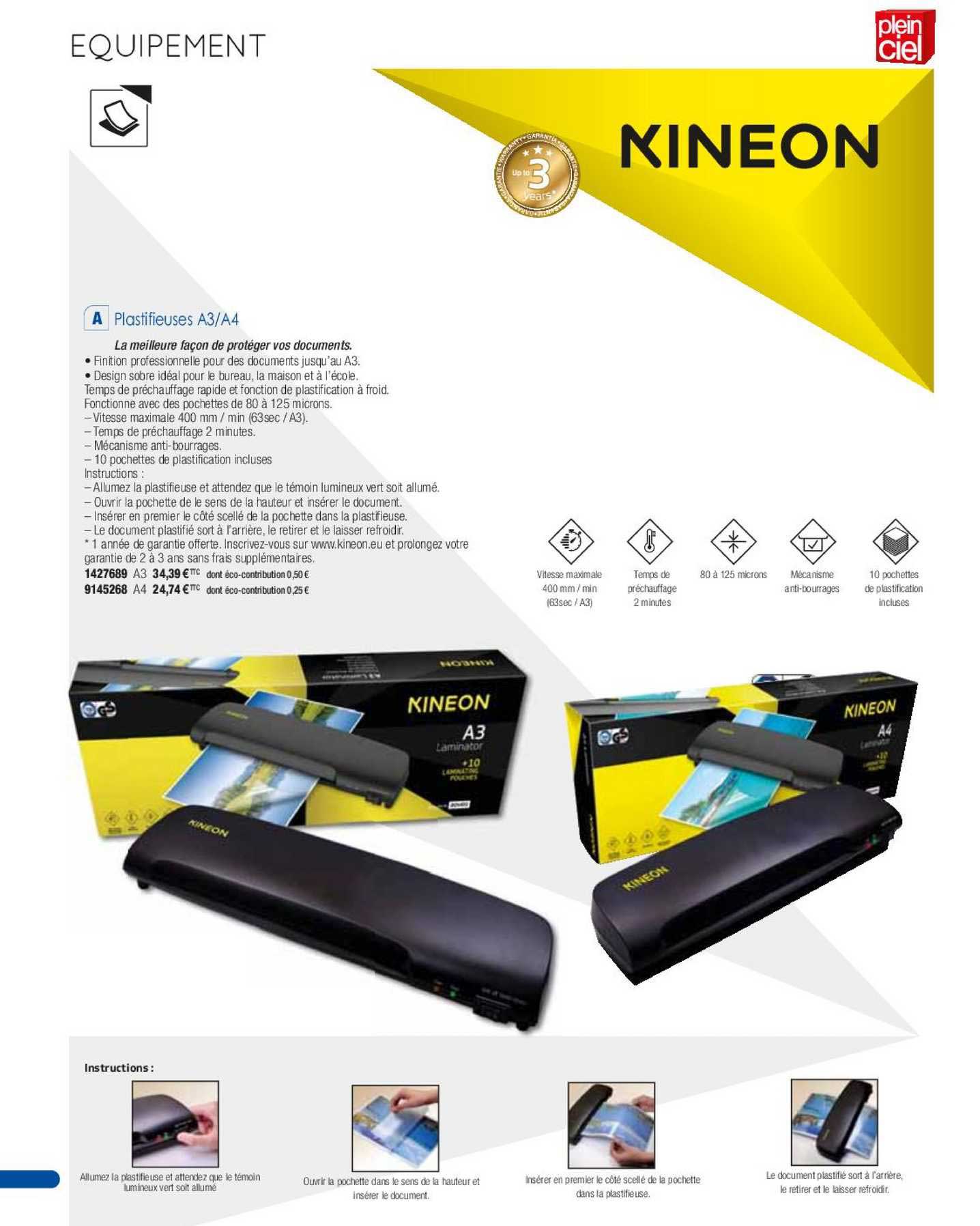 plastifieuses a3 a4