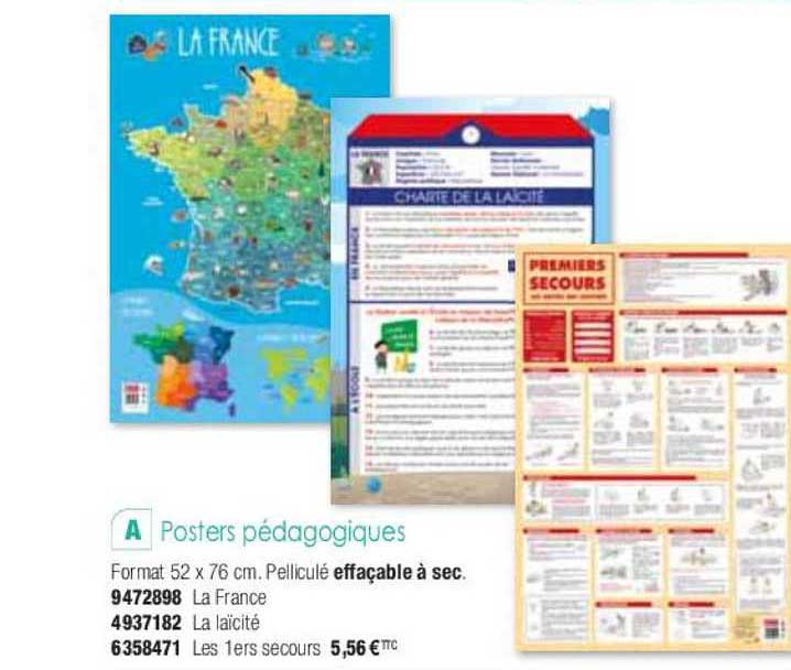 posters pédagogiques