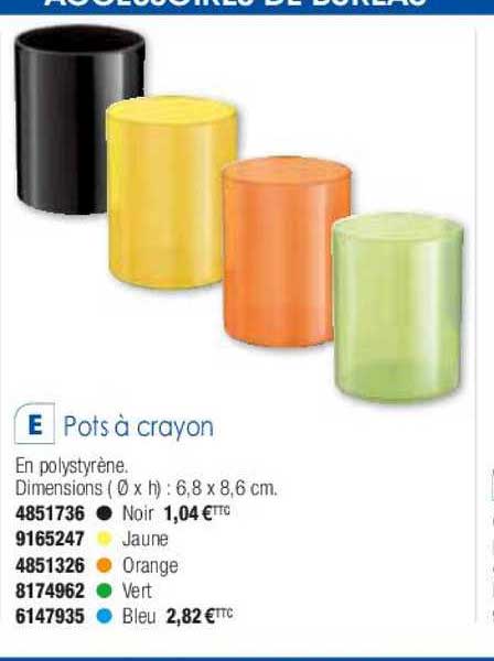 pots à crayon
