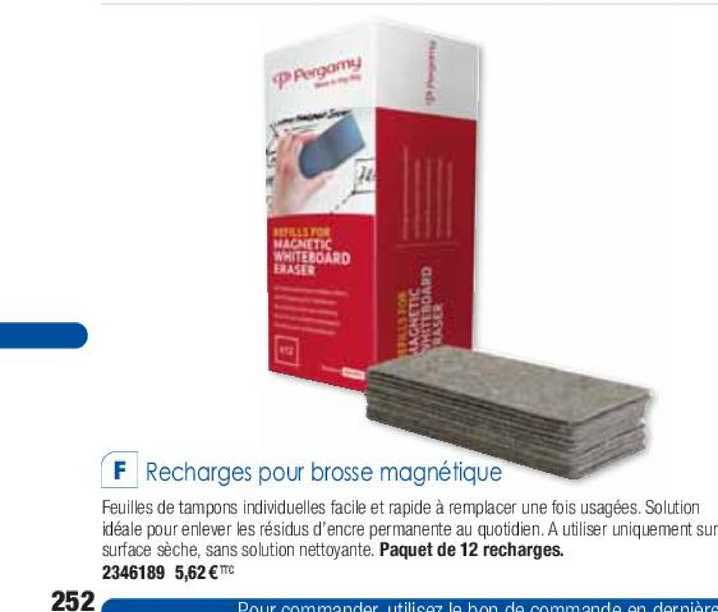 Recharges Pour Brosse Magnétique