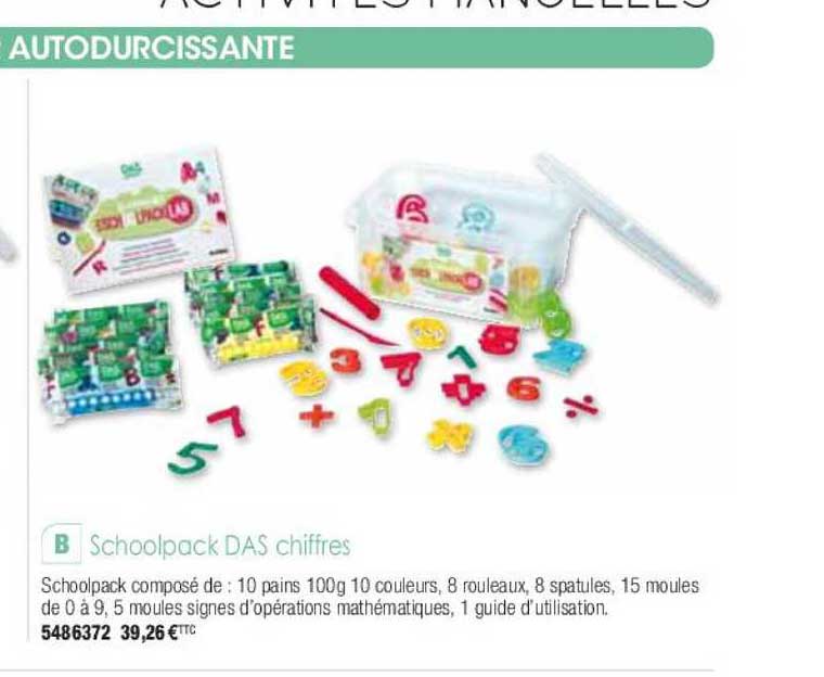schoolpack das chiffres