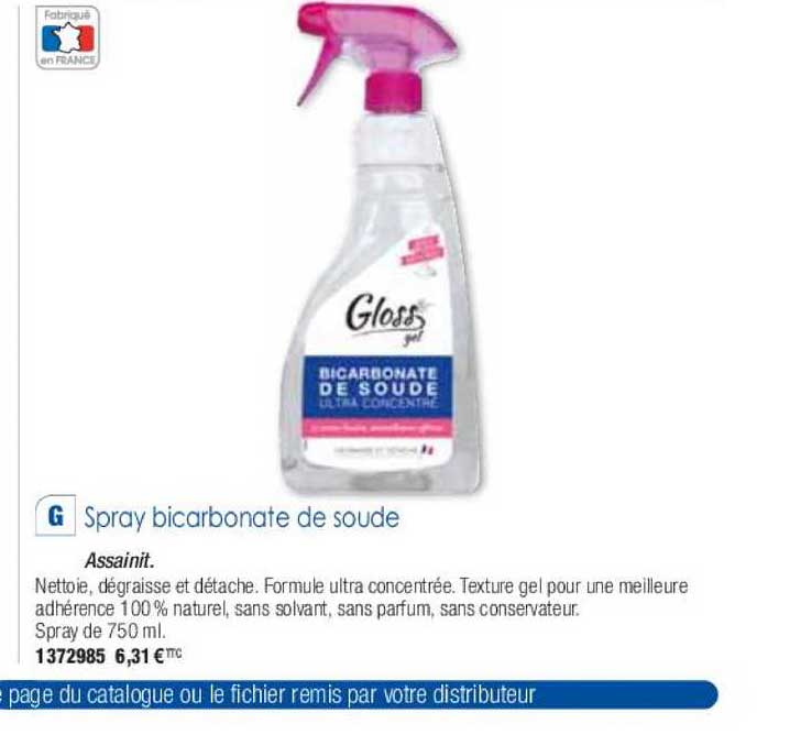 Spray Bicarbonate De Soude