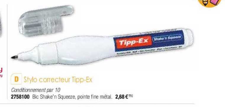 stylo correcteur tipp-ex