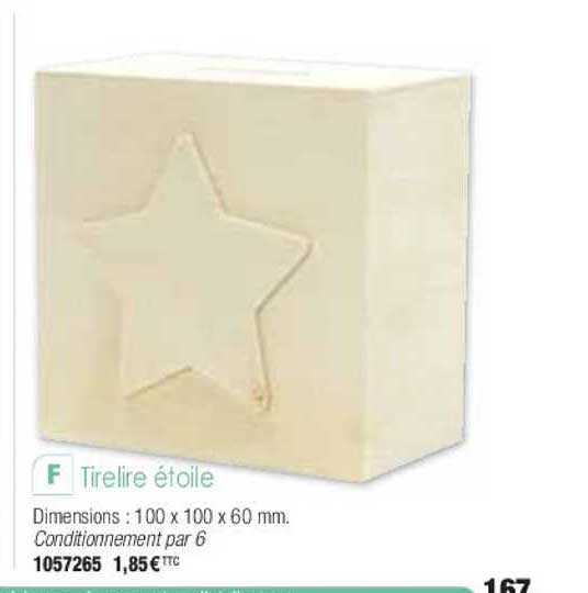 Tirelire étoile