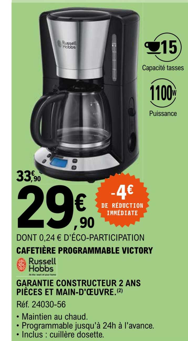 cafetière programmable victory russell hobbs
