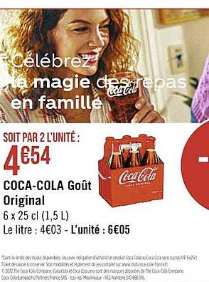 coca-cola goût original