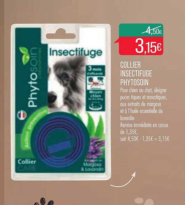 collier insectifuge phytosoin