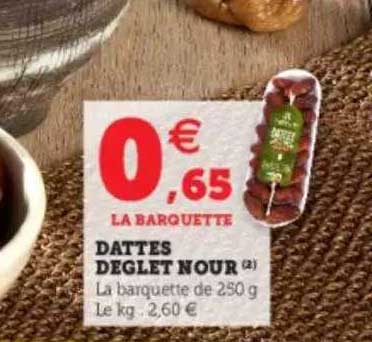 dattes deglet nour