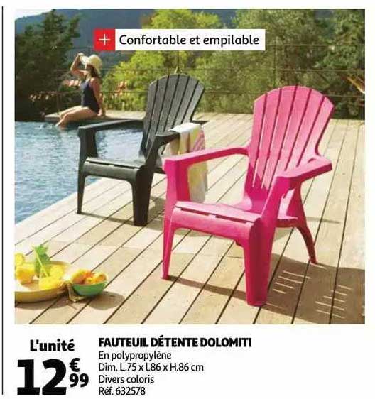 fauteuil détente dolomiti