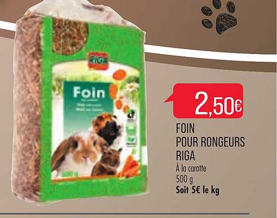 foin pour rongeurs riga
