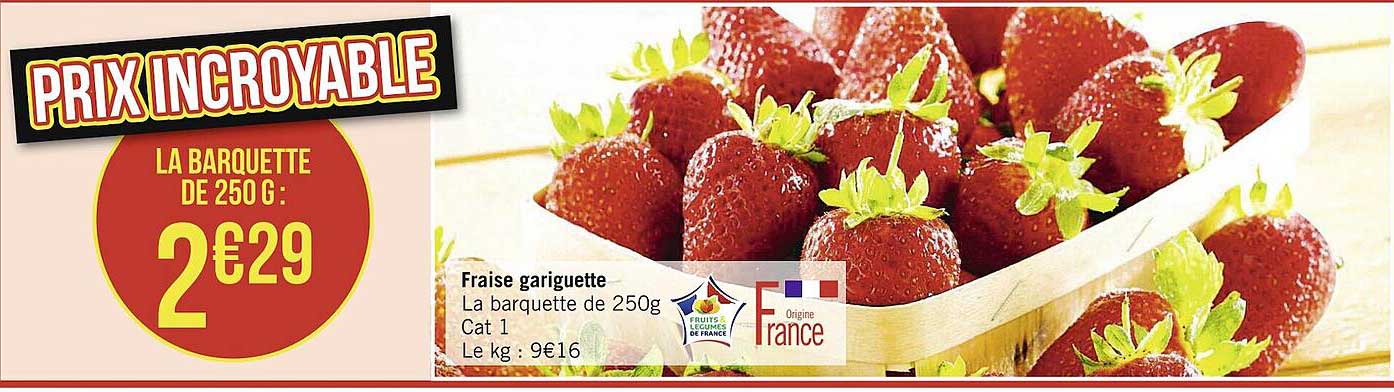 fraise gariguette