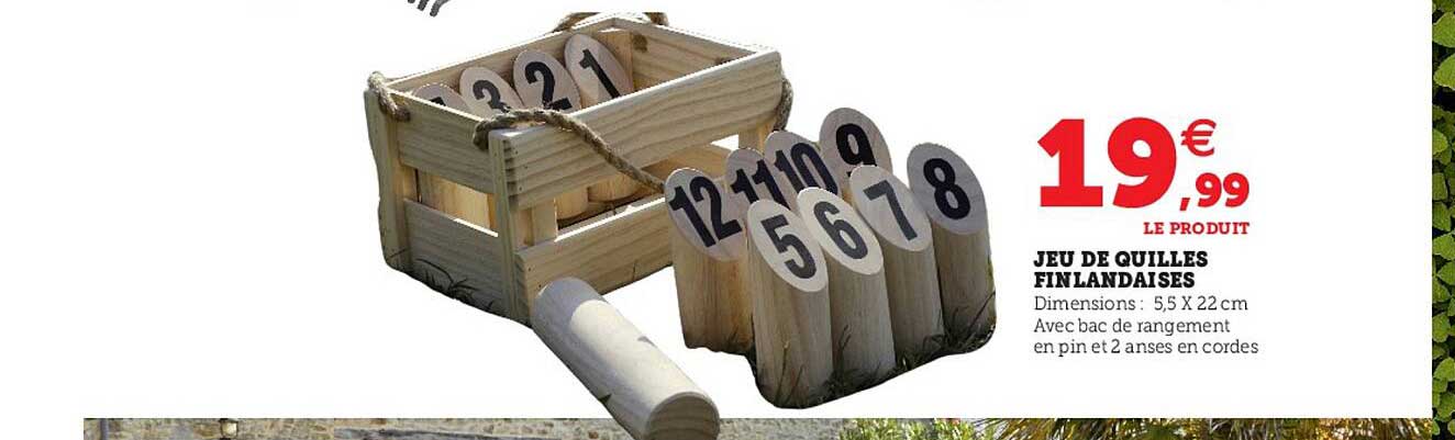jeu de quilles finlandaises