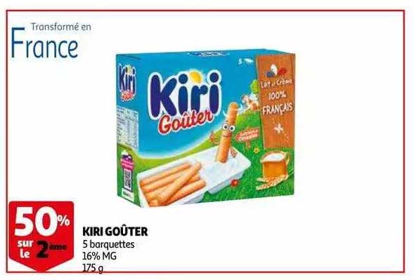 Kiri Goûter 50% Sur Le 2ème