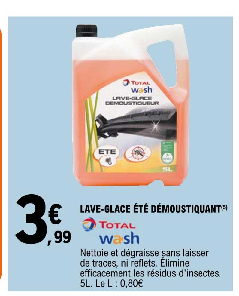 lave-glace été démoustiquant total wash