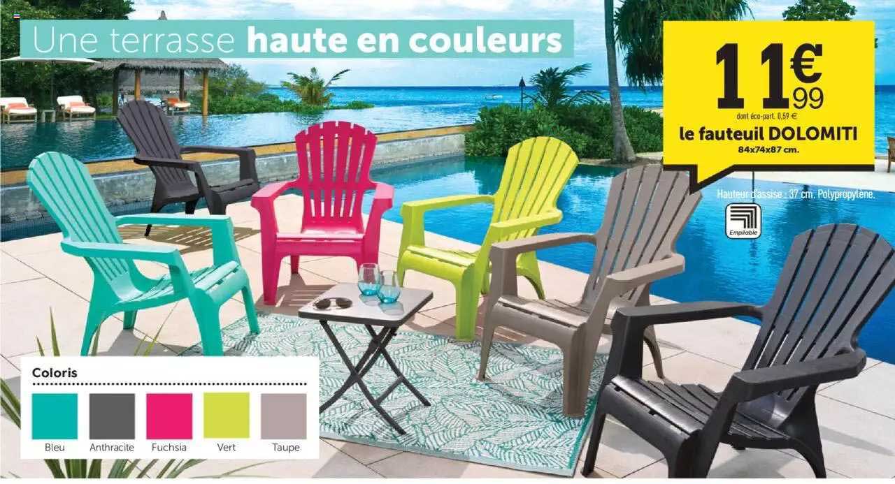 le fauteuil dolomiti