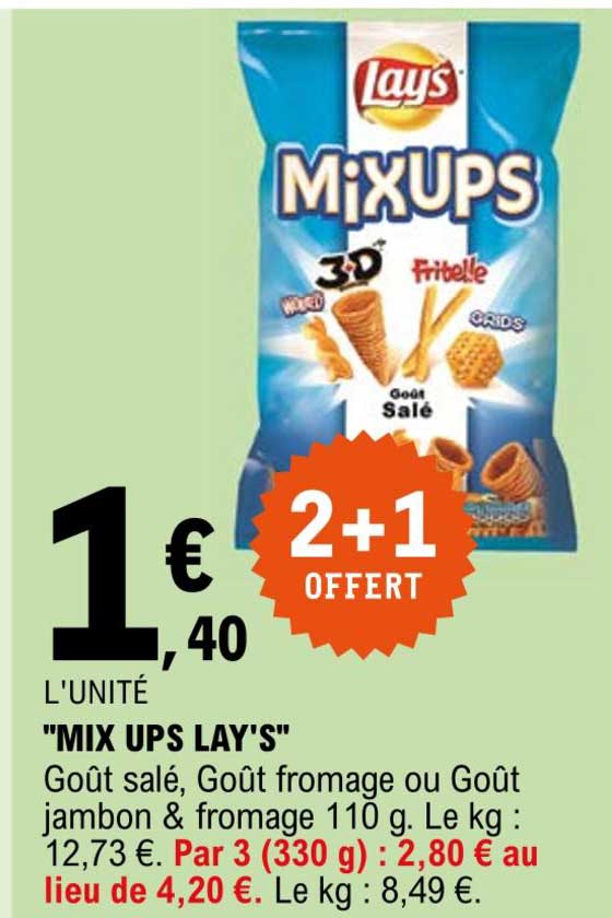mix ups lay's 2+1 offert